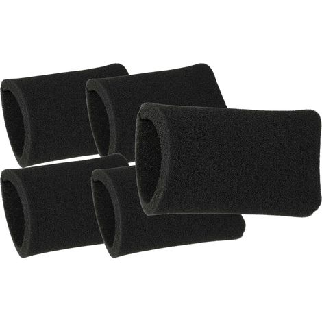 vhbw 5x Staubsaugerfilter kompatibel mit Kärcher A2000, A1000, A2004, A2014, A1001, A2003, A2024 PT, A2054 ME Staubsauger - Schaumstofffilter