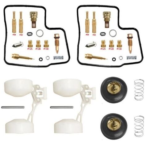 Kit de réparation de carburateur compatible avec AFRICA TWIN XRV650 RD03 1988-1990 (1/5)