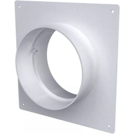 Raccord VMC 150 mm – Bride droite en ABS pour systèmes de ventilation – Compatible conduits de 150 mm – Installation rapide (1/5)