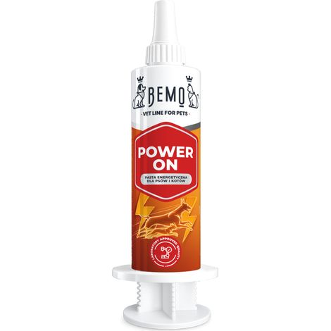 Bemo Power On: pasta de alta energía para perros y gatos.