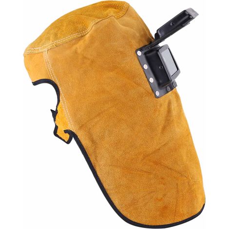 Masque de soudage protecteur respirant résistant à la chaleur avec lentille, casque de protection durable de bonne qualité (1/5)