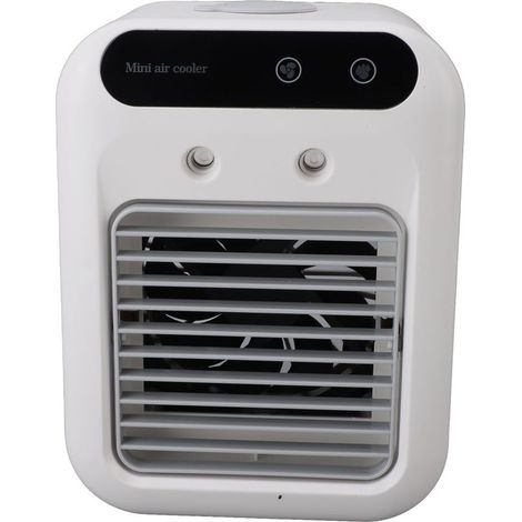 Aire acondicionado portátil profesional, refrigeración eficiente, nebulización de larga duración, depósito de agua de 500 ml, para dormitorio, oficina, autocaravana - KZQ (1/5)
