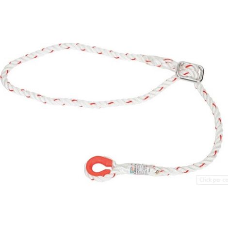 Corda per imbracatura con indicatore di usura regolabile portata 3300Kg Climax 30/1