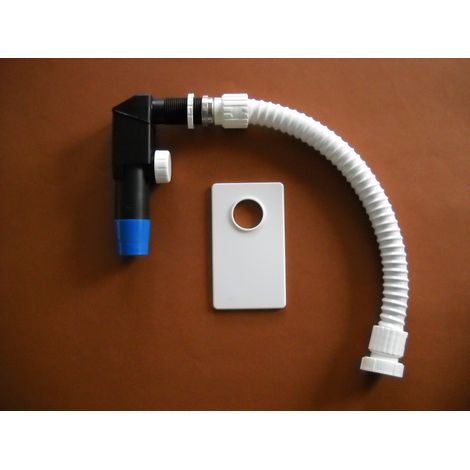 Sifone a snodo per lavabo disabili