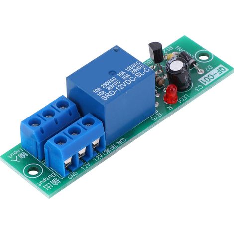 modules de relais bistables QF-C01 12 V CC pour modification automobile (interrupteur marche/arrêt). (1/5)
