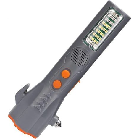 Faro da lavoro a LED con martello di sicurezza, strumento di fuga di emergenza con base magnetica, adatto per camion, auto e officine di riparazione. - AquaForge (1/5)