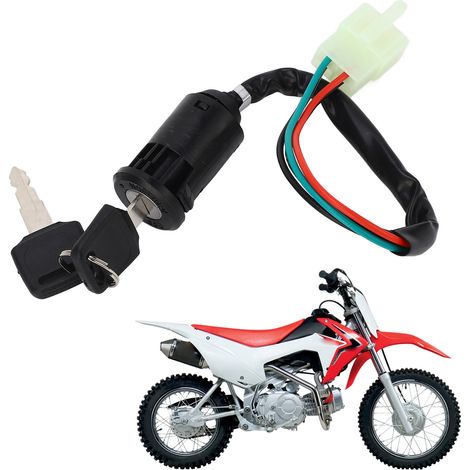 Vieradriger Zündschalter mit zwei Schlüsseln für Quad, ATV und Go-Kart (1/5)