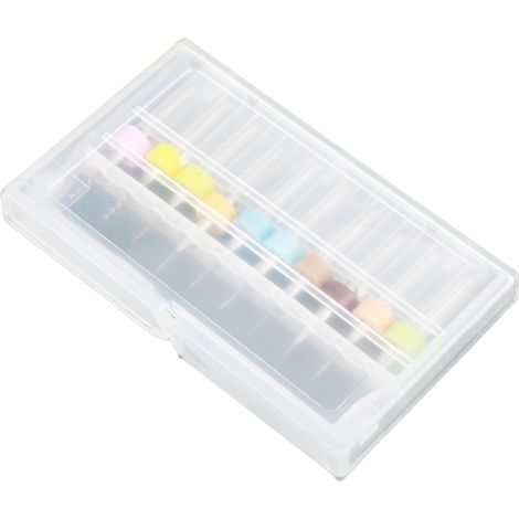Jeu de 10 micro-forets en carbure de tungstène de 0,1 à 1,0 mm pour circuits imprimés. (1/5)