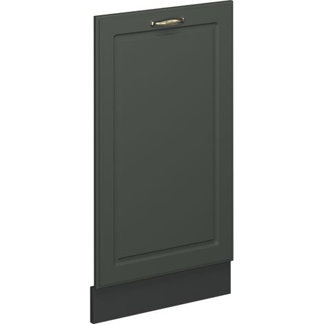 Façade de lave-vaisselle Fame-Line, Vert Or Campagne, 45cm sans PT, Vicco