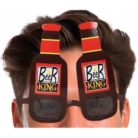 Vasos de fiesta Botellas de cerveza Rey de la cerveza Fotomatón Carnaval Oktoberfest Baile (1/5)