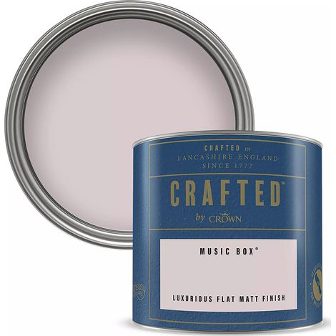 Crown Crafted Luxurious Flat Matt Emulsion 125ml (1/3)