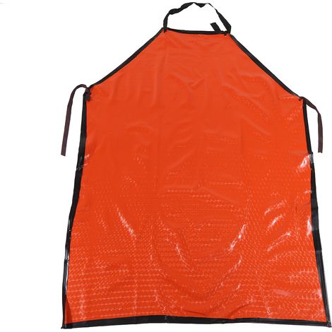 Tablier De Cuisine En Pvc Imperméable Extra Long Pour Boucher Et Jardinage Résistant À L'Huile 1 Pièce (1/5)