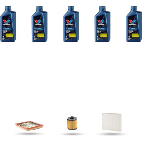 Kit tagliando 3 FILTRI e 5L OLIO compatibile con Malibu 2.4 123KW dal 2012 (1/5)