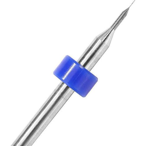 Jeu de 10 forets en carbure de tungstène pour circuits imprimés. Forets en acier, ensemble d'accessoires de perçage pour acrylique, bois et aluminium.