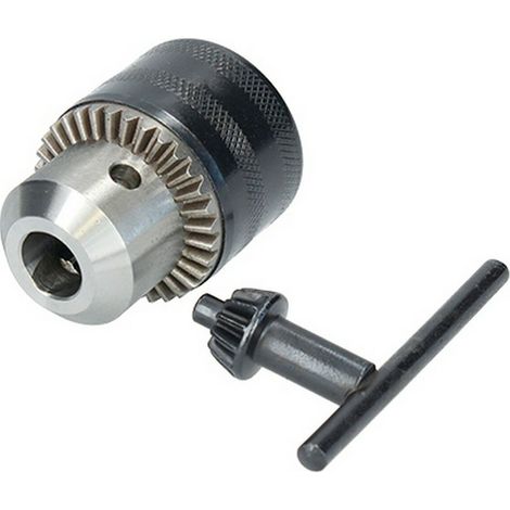 Mandrino per trapano con chiave Ferrestock 1,5 - 13 mm Metallo 1/2" (1/2)