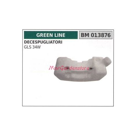 Desbrozadora GREEN LINE GLS 34W motor depósito de combustible 013876