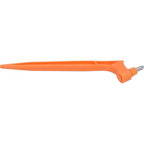 Outils de découpe pour loisirs créatifs : couteau de précision en acier inoxydable avec lame rotative à 360°, couleur orange. (1/5)