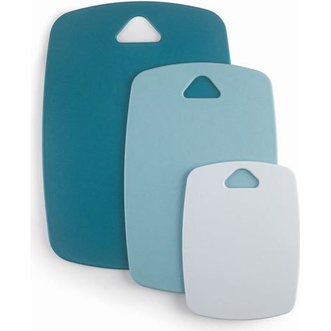 BelleRise - Un ensemble de trois planches à découper sur le thème de l'océan, parfaites pour couper les aliments, avec des trous de suspension. (1/5)