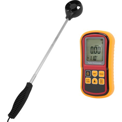 Anémomètre numérique 8901+ avec écran LCD : haute précision et sensibilité pour les tests de vent. (1/5)