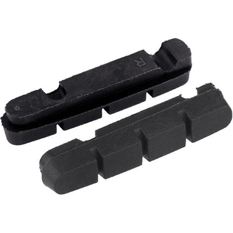 Lot de 2 plaquettes de frein silencieuses et efficaces pour vélo de route, en caoutchouc. (1/5)