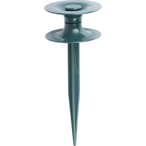 Schieber W-513, Pack. 3 Stk., CO/PP, Erdspieß für Schlauch, 240/55/90 mm