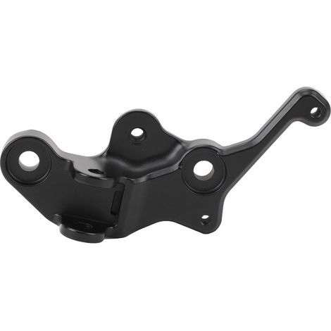 Support de pédale de repose-pieds avant en aluminium, antirouille, résistant aux fissures, pour côté gauche de moto (1/5)