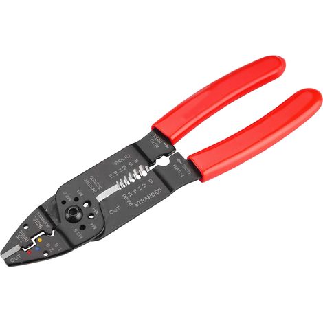 Alicates de crimpado EXTOL PREMIUM para conectores, 215 mm