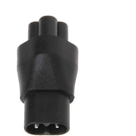 Adaptateur secteur IEC 320 C5 femelle 3 broches vers C8 mâle 2 broches (1/5)