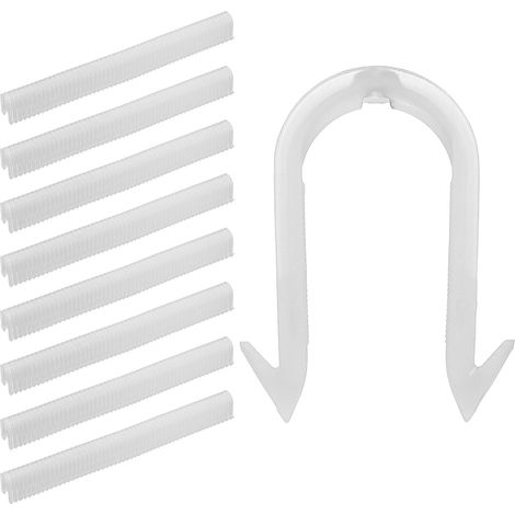 1100 Pcs Agrafes Pour Panneau En Mousse 16mm Agrafes En Forme De U (1/5)