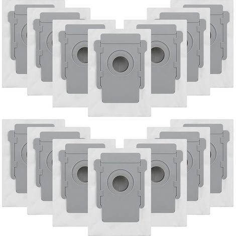 Lot de 14 Sacs aspirateur pour IRobot Roomba i7/i7+/i3/i3+/i4/i4+/i6/i6+/i8/i8+/S9/S9+/j7/j7+/E5/E6/E7 Sac de rechange pour IRobot Roomba I7 Kit accessoires (A-14 Pièces) (1/5)