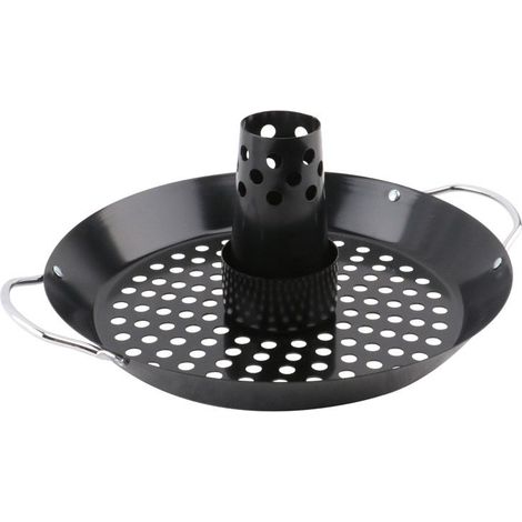 TrendLine Hähnchenbräter mit Auffangschale Hähnchenhalter für Grill BBQ