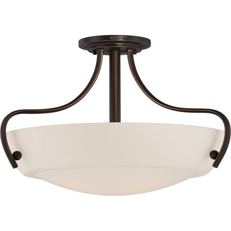 Lampadario Contemporaneo Chantilly Metallo Bronzo Palladiano 3 Luci E27 (1/5)