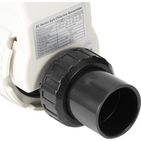 【Electrolyseur de Sel pour Piscine】 8g/h Chlorine Generator Salt Chlorinator pour Spa et Piscine, Design Intégré, Protection Température/Pas d'eau (1/4)