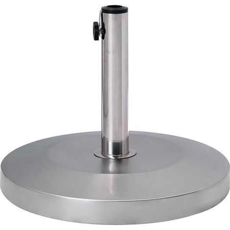 Sonnenschirmfuß CRAVEGGIA Silber Rund 25 kg (1/5)