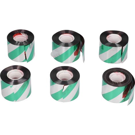 Ruban anti-oiseaux, ruban anti-oiseaux argent rouge + vert argent facile à installer pour les vergers pour les rizières pour les vignobles (1/5)