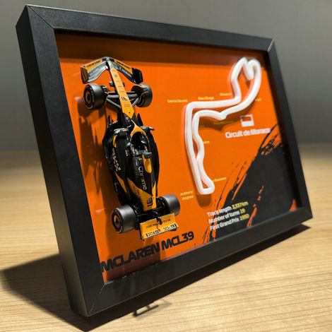 Rahmen mit einem McLaren F1-Rennwagen - Circuit de Monaco 77251 (1/4)