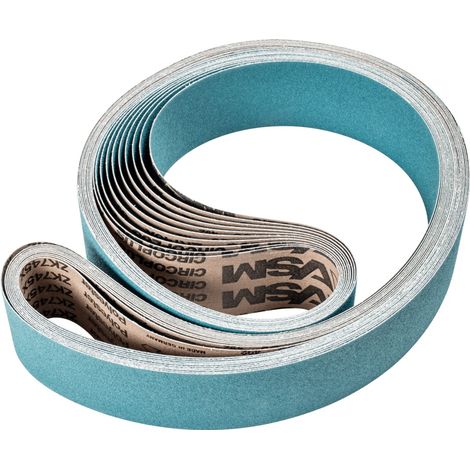 PFERD TOOLS Zirkon Schleifband BA 75x2000mm Z80 FORTE für hohen Abtrag mit Bandschleifer 10 Stk (1/5)