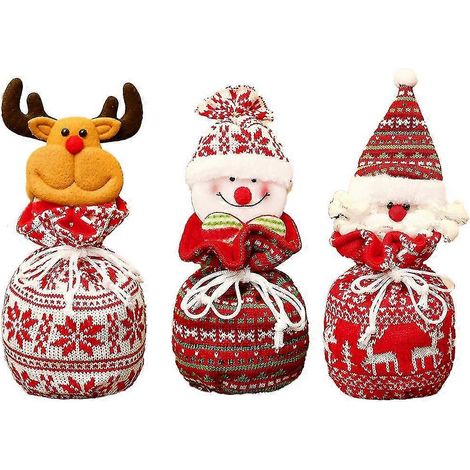 Weihnachtsgeschenktüte mit Kordelzug, Weihnachtsgeschenktüten (1/5)