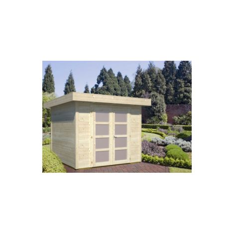CASETTA DA GIARDINO IN LEGNO D' ABETE NORDICO(28mm) - cm250x250cm -PAVIMENTO ESCLUSO- ITALFROM14 (1/2)