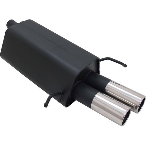 Silencieux Echappement Mercedes CLK W209 02-09 - 2x76mm-27672738