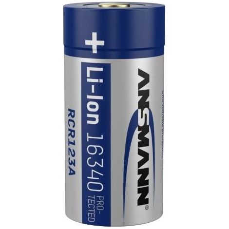 Ansmann 16340 Li-Ion Battery 850mAh 3.6V Versione Standard