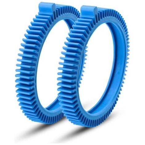 Pneu avant bleu piscine avec pièces de nettoyage de bosse 2X 4X roues de pression 2 pack 896584000-143 (1/4)