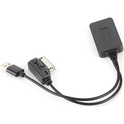 Adaptateur Bluetooth AMI MMI avec câble Aux et alimentation USB pour Audi A5 8T, A6 4F, A8 4E, Q7 7L - Kit mains libres auto (1/5)