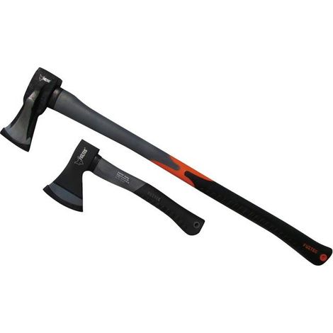 Set di asce e accette 2 pezzi FUXTEC