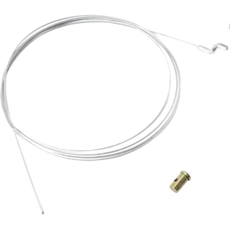 Câble de Commande pour gaz 1,8m Acier Résistant Jardin Câble (1/5)