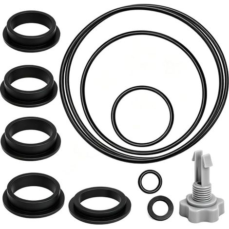 Kit de Pompe Filtre à Sable Pièces de Rechange avec Vanne de Purge d'air et Joints Toriques Accessoires de Piscine pour Système de Filtration et Étanchéité (1/5)