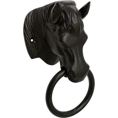 GALFARSORO aldabon caballo anilla 310/a forja negro ,  (1/2)