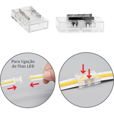 Conector led interlusa sq480 compacto 10 cm