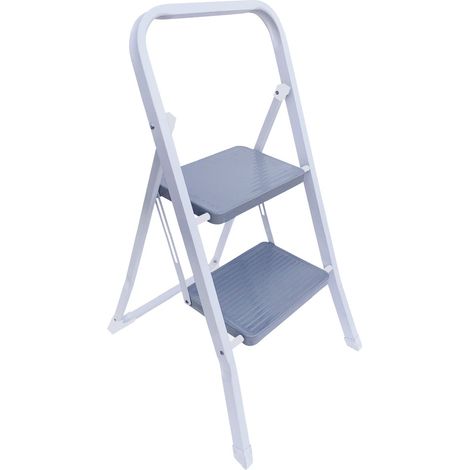 Escalera acero 2 peldaños max 150KG 480mm GSC 003502025 (1/5)