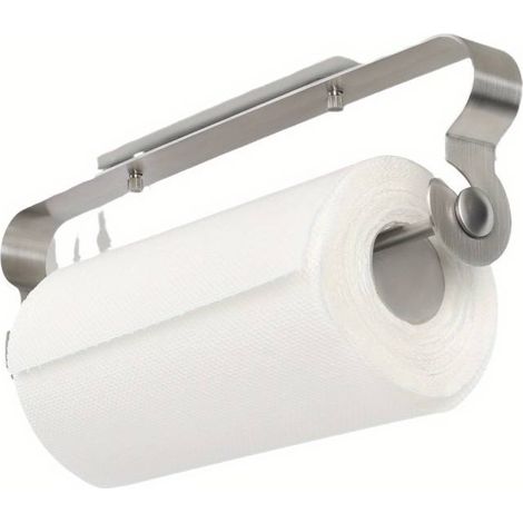 Porte-papier toilette, étagère de rangement en acier inoxydable, porte-papier toilette mural à fixer sous un meuble, support suspendu pour papier toilette, accessoires de salle de bain